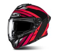 HJC C71 Faber Helmet, black-red, size L for Men