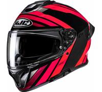 HJC C71 Faber Helmet, black-red, size 2XL for Men