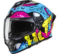 HJC C71 Squeeze Helmet, blue/yellow/black, size L (58/59)