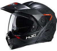 HJC C80 Bult Helmet, black-red, size XS for Men