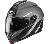 HJC C91 Tero Helmet, black-grey-white, size XS 54 55 for Men
