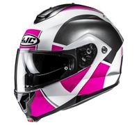 HJC C91N Jyn Flip Front Motorcycle Touring Modular Helmet Pink (S)