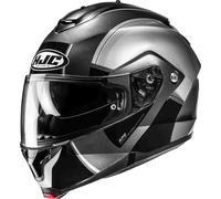 HJC C91N Jyn Helmet, black-grey-silver, size L for Men