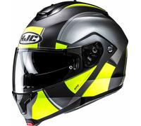 HJC C91N Jyn Helmet, black-grey-yellow, size XL for Men