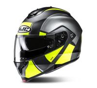 HJC C91N Jyn Helmet, black-grey-yellow, size XL for Men