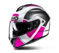 HJC C91N Jyn Helmet, black-white-pink, size XS 54 55 for Men