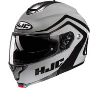 HJC C91N Nepos Modular Motorcycle Helmet Flip Front Touring Motorbike Lid Black (XXL)