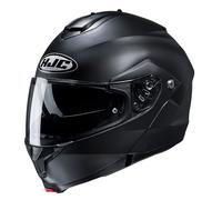 HJC Motorcycle Helmet C91N – Modular Flip-Front Plain Matt Black – Size L