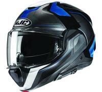 HJC F100 Bios Helmet, black/blue, size XS (54/55)