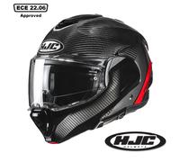 HJC F100 Carbon Stan Red MC1