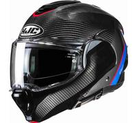 HJC F100 Carbon Stan Helmet, black/red/blue, size M (57/58)