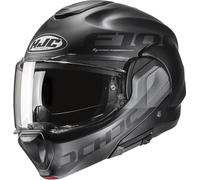 HJC F100 Hetal Helmet, black-grey, size XL