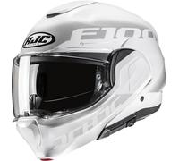 HJC F100 Hetal Helmet, grey-white, size L