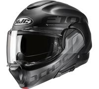 HJC F100 Hetal Helmet, black-grey, size L