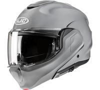 HJC F100 Solid Helmet, grey, size M for Men