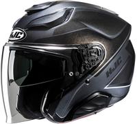 HJC F31 Ludi Jet Helmet, grey/silver/black, size XS (53/54)