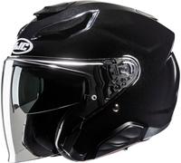 Jet Helmet HJC F31 SOLID METAL BLACK