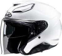 HJC F31 Solid Jet Helmet, white, size M for Men