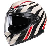 HJC F70 GALLA full face helmet white-black-red MC9SF L