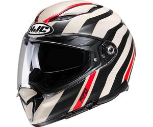 HJC F70 GALLA full face helmet white-black-red MC9SF L