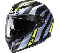 HJC F70 Galla Helmet, black-grey-yellow, size XL for Men