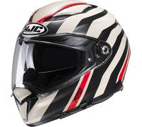 HJC F70 GALLA full face helmet white-black-red MC9SF L
