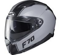 HJC F70 Mago Helmet, grey/black, size XL (61/62)