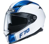 HJC F70 Mago Helmet, white/blue, size XS (53/54)
