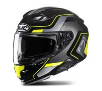 HJC F71 Arcan Full Face Helmet Black/Fluo YellowM Black,Fluo Yellow