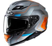 HJC F71 Arcan Helmet, grey-orange, size L for Men
