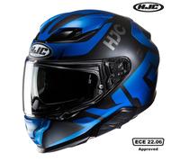 HJC F71 Bard Full Face Fibreglass Motorcycle Helmet Lightweight Sports Touring