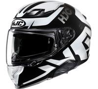 HJC F71 Bard Helmet, black/white, size XXL (62/63)