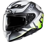 HJC F71 Bard Helmet, white-silver, size 2XL for Men