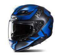 HJC F71 Bard Black Blue Full Face Helmet Size L L
