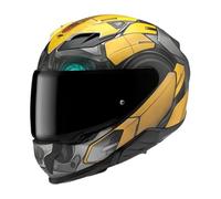 HJC F71 Bumblebee Hasbro MC3SF Dual Visor Full Face Ece22.06 Rated Motorcycle Helmet (XL)