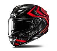 HJC F71 Carbon Nevio Helmet, black/red, size M (57/58)