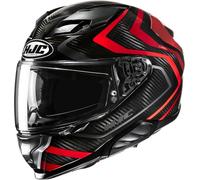 HJC F71 Carbon Nevio Helmet, black/red, size XXL (62/63)