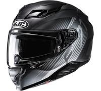 HJC F71 CATOS Integralhelm schwarz-weiss MC5SF S