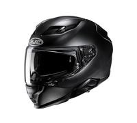 HJC F71 Full Face Motorcycle Helmet Motorbike Scooter Fibreglass Crash Lid Matt Black (M)