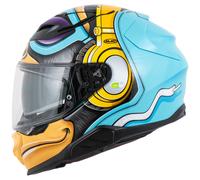HJC F71 Monkey DJ MC23 Full-Face Helmet unisex Matt/White/Black/Blue/Gold, XL