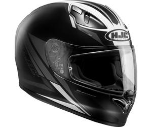 HJC FG-17 VALVE full face helmet matt black-white MC5SF M