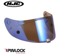 LIKE-NEW HJC HJ-20M Motorcycle Helmet Replacement Visor for IS-17 / FG-17 - Blue Iridium