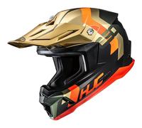 HJC C50 Primal MC6HSF Motocross Helmet unisex Black/Gold, L