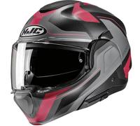 HJC F100 Bios Helmet, grey-silver, size L for Men