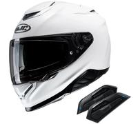 HJC HJC - Helmet + intercom Pack RPHA 71 Pearl White + Smart HJC 50B Black