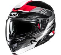 HJC RPHA 91 Madal Helmet, black-white-red, size M for Men