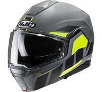 HJC i100 Beis Flip Front Yellow Motorcycle Helmet