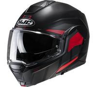 HJC I100 BEIS flip-up helmet black-red MC1SF S