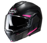 HJC i100 Beis MC8SF Flip-Up Helmet unisex Matt/Black/Pink, XS