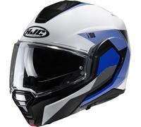 HJC i100 Beston Helmet, white-blue, size S for Men